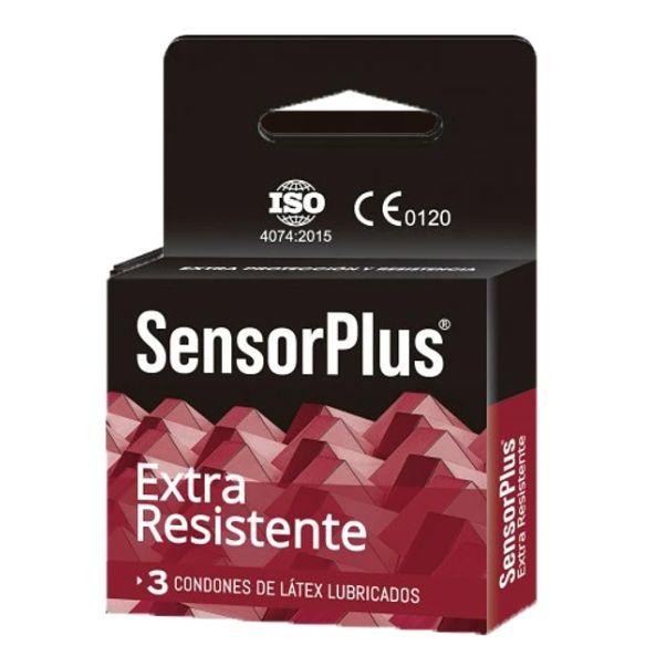 PRESERVATIVO SENSOR PLUS - EXTRA RESISTENTE