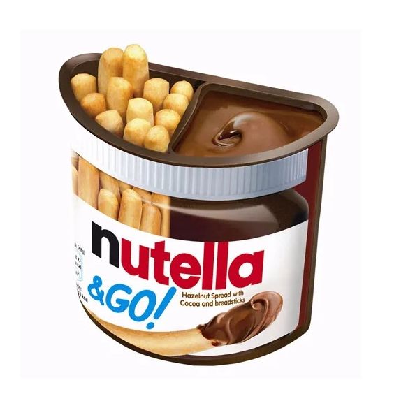 CREMA DE AVELLANA UNTABLE NUTELLA & GO, 52 G