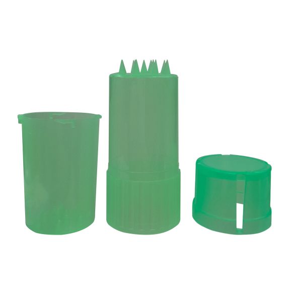 MOLEDOR CONTENEDOR PLASTICO PORTATIL VERDE