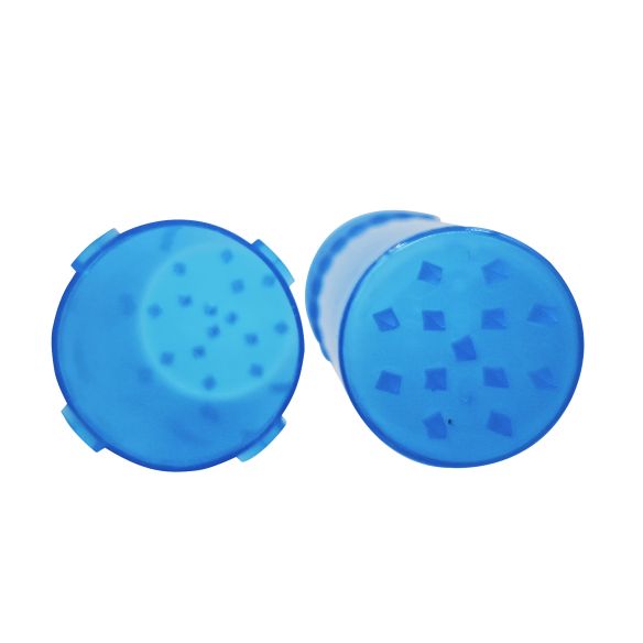 MOLEDOR CONTENEDOR PLASTICO PORTATIL AZUL