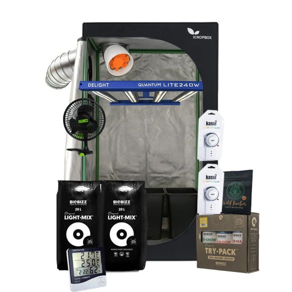 KIT COMPLETO QUANTUM LITE DELIGHT 80- 240W FÁCIL ARMADO