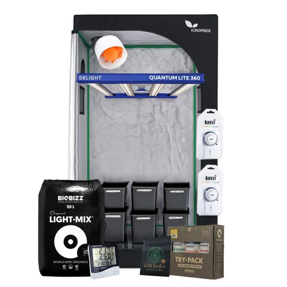 KIT MEDIO QUANTUM LITE DELIGHT 100- 360W FÁCIL ARMADO