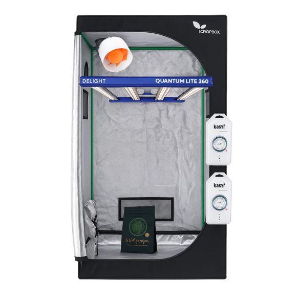 KIT STARTER QUANTUM LITE DELIGHT 100- 360W FÁCIL ARMADO