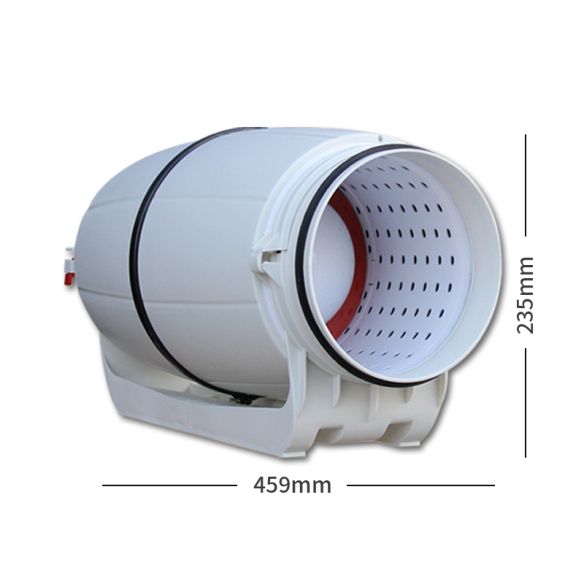 EXTRACTOR SILENCIOSO 200MM/1120MT3 2 VELOCIDADES - KASVI